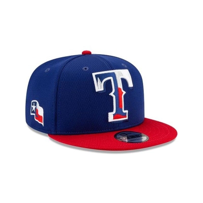 Texas Rangers Gorra | New Era MLB Batting Practice 9fifty Snapback Cap Mexico - Azules